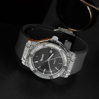 [VARSETI X VVK] Đồng Hồ Nam Varseti Phiên Bản Đính Đá Cao Cấp Thời Trang, mặt sz 40m tay vừa Sang Trọng- M78