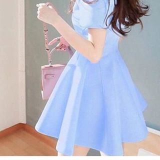 Đầm xòe tay con mh ld5-l130