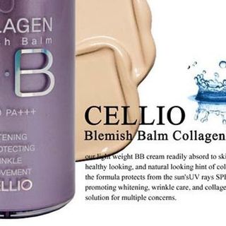 Collagen blemish balm spf 40 pa whitening - uv protecting - wrinkle - improvement cellio