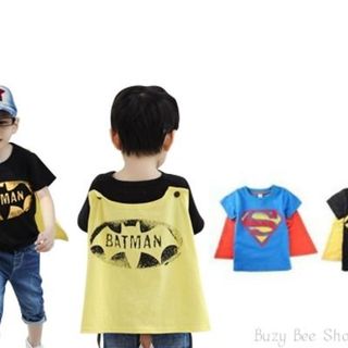Áo thun bé trai in hình batman kèm áo choàng- size 2-8 ri 7