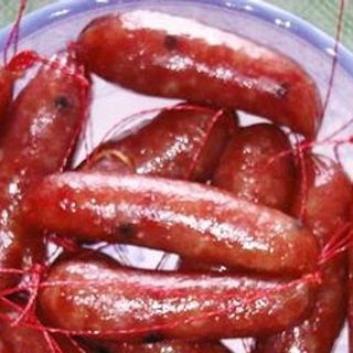 Lạp xưởng tươi tiền giang giá 190k/kg
