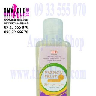 Sữa tắm/rửa mặt tinh chất trái cây trắng da dop lascadpassion fruit all in one 270ml - - - amylala