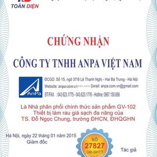 Cần tìm npp thiết bị làm giá đỗ sạch đa năng gv-102