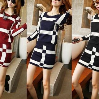 Set váy len hàn quốc - gs225 - dl2499