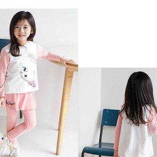 A17352 - bộ mèo quần váy thun cotton 4cri 8size 1-8