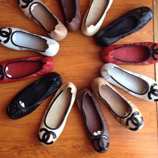 Giầy búp bê chanel mã 2580
