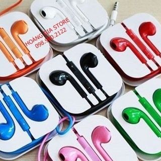 Tai nghe điện thoại iphone màu