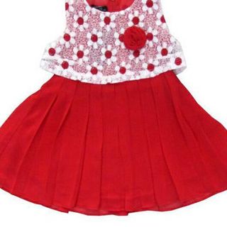 A17550 - đầm voan áo khoác ren dính liền nexxiri 6size 100-150