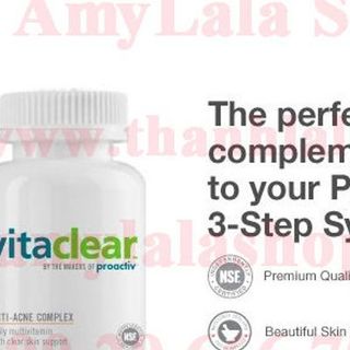 Viên uống trị mụn trắng da proactiv vitaclear anti-acne complex multivitamin 60viên/hộp - - - amylala