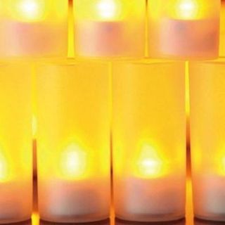 Nến chạy pin thổi là tắt