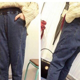Quần jeans dài ống suông mh lq26-150