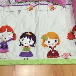 Chăn trẻ em - bộ công chúa tím
