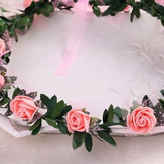 Vòng hoa đội tóc siêu xinh