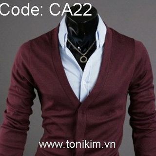 Áo khoác carigan nam và nữ đều mặc được