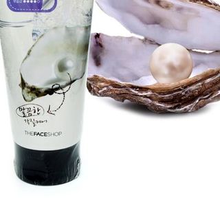 Tẩy trang gạo tẩy da chết ngọc trai white jewel peeling đường đen táo the