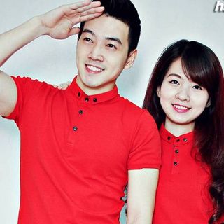 Áo cặp đơn giản lịch sự và thời trang