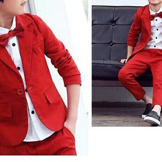 A18152 - 15/11set 3 bt vest kaki co giãn áo sơmi tay ngắn kèm nơ rời theo màu vestsize 2-9