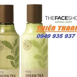 Nước hoa hồng trà xanh mụn nhờn thefaceshop