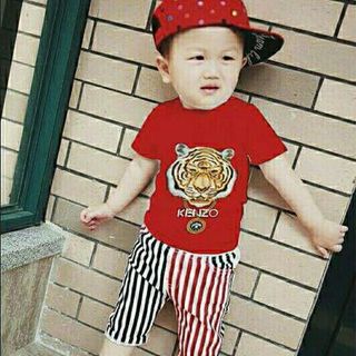 A17481 - 25/10 bộ kenzo áo thun quần da cári 8size 1-8
