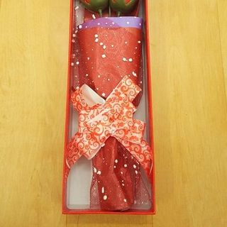 Hoa sáp đỏ 3 bông