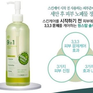 Nước hoa hồng 9 in 1 skin solution toner the