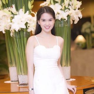 Đầm trắng dễ thương ngọc trinh 797