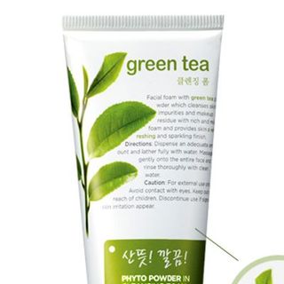 Sữa rửa mặt trà xanh green tea foam cleanser