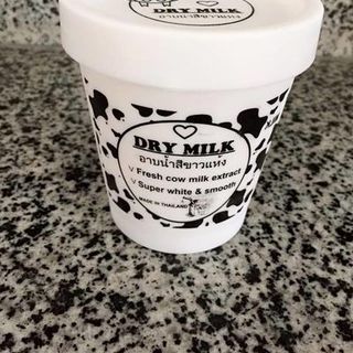 Tắm trắng khô sữa bò