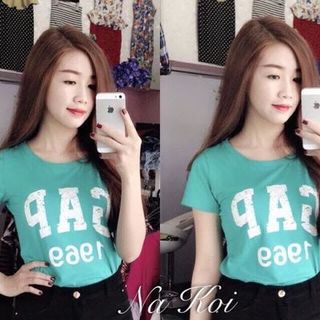 Áo thun 4 chiều 25k in gap sml