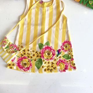 121-đầm hoa kèm túi ri 8