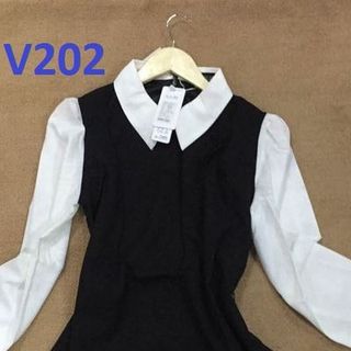 50k v202 - áo voan form dài - kèm dây thắt lưng