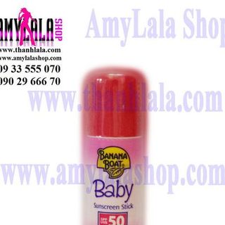 Thanh lăn chống nắng banana boat baby body stick suncreen spf50/uva/uvb 156g - - - amylala