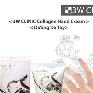 Kem dưỡng da tay 3w clinic collagen hand cream