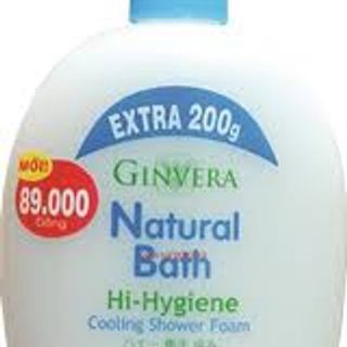 Sữa tắm bạc hà ginvera -15