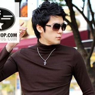 chuyên sỉ - lẻ áo thun cổ lọ nam facioshop