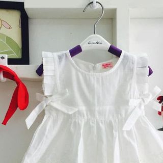 A18529 - đầm kate ren lỗ vải hàn quốc kèm băng đô oshkoshri 8size 1-8