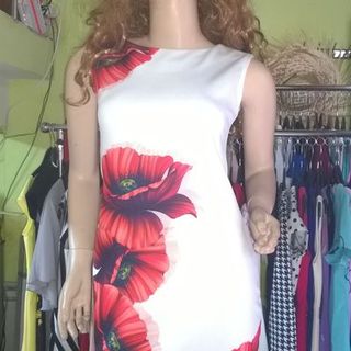 Đầm ôm body in 3d bông mh ld55-l180