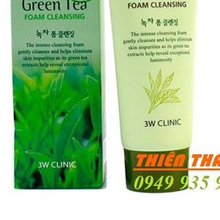 Sữa rửa mặt trà xanh 3w clinic