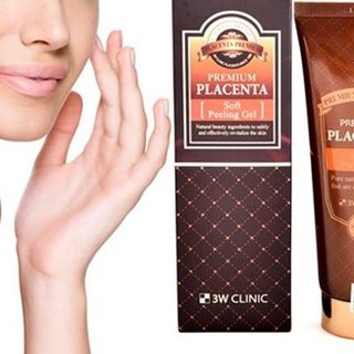Tẩy tế bào chết 3w clinic premium placenta soft peeling gel