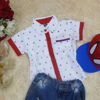 Q354 áo sơ mi zara bt vải đẹp nhé size 2/3 - 8/9t ri 7/màu