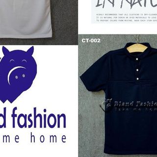 Ct-001 áo thun nam cổ trụ bland fashion - thời trang sỉ giá sản