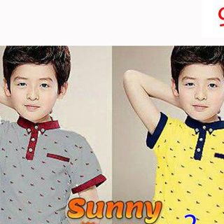 A19864 - 20/12 bộ bé trai cổ trụ áo thun quần kaki size đạiri 6size 9-14