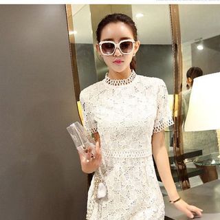 Đầm dự tiệc ren body windy - d5120