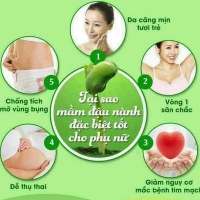 Tinh bột nghệ _ Mầm đậu nành