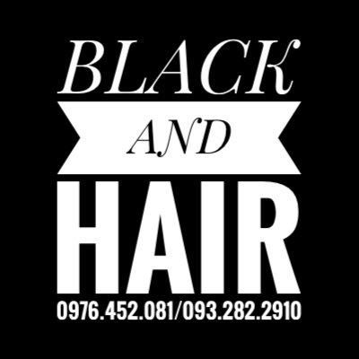BLACK AND HAIR