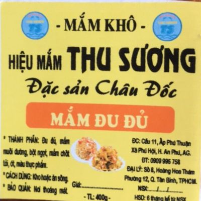 Đặc sản mắm và khô châu đốc(sạch)