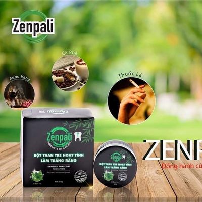 Bột than tre làm trắng răng Zenpali