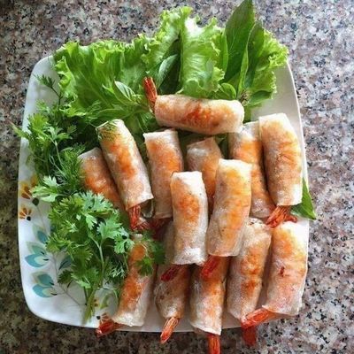Chả ram tôm đất Bình Định Nương