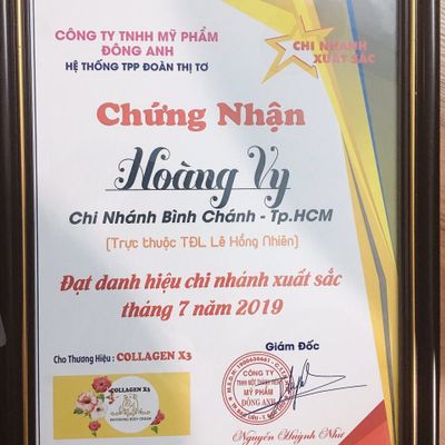 hoàng vy Collagen x3 