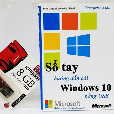 Sổ tay hướng dẫn cài win tự động bằng USB, DVD